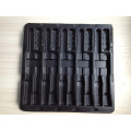 Custom Made Black Plastic ESD Blister Packaging Tray